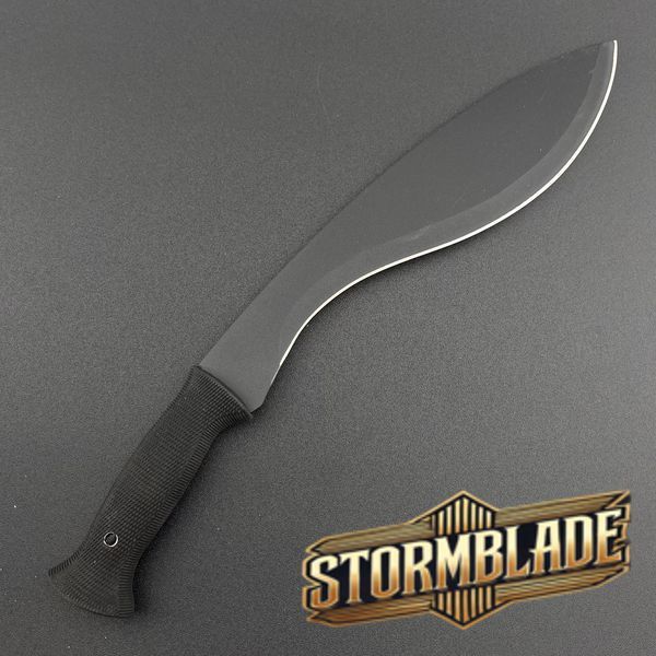 Ніж кукрі Cold Steel чорний з чохлом з штучної шкіри CS-8 фото