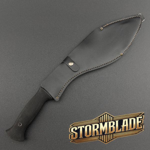 Ніж кукрі Cold Steel чорний з чохлом з штучної шкіри CS-8 фото